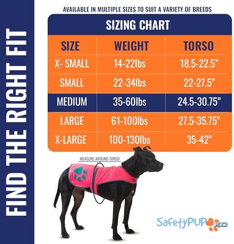 Reflective Dog Vest, Hi Vis Safety Gear - Image 2