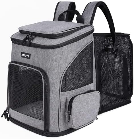 HALOVIE Pet Carrier Backpack Expandable by HALOVIE
