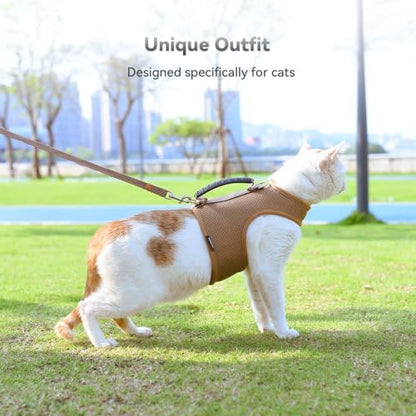 Cat Harness and Leash Set for Walking Escape Proof, Extra Large - Image 2