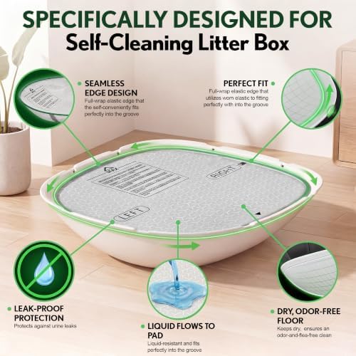 Upgraded Cat Litter Pad Compatible - Image 3