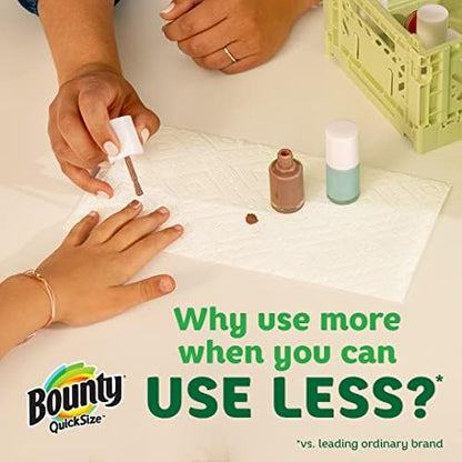 Bounty Select-A-Size Paper Towels, 8 Double Plus Rolls White, 113 Sheets Per - Image 5