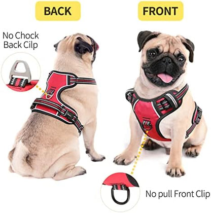 HEELE Dog Harness, Reflective Front Clip Vest - Image 3