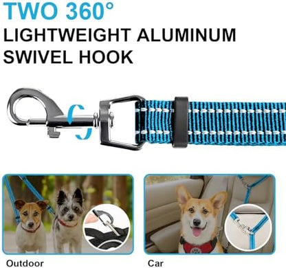 MingXpet Double Dog Leash for Two Dogs, No Pull Dog Leash, 360° Swivel No - Image 3