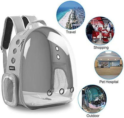 Cat Backpack Carrier Breathable Pet Travel Bag - Image 5