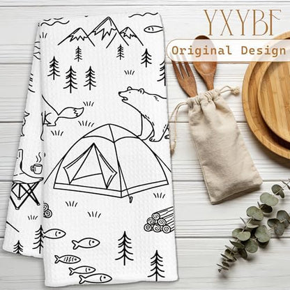 Camper Gifts Hand Dish Tea Towels - Image 2