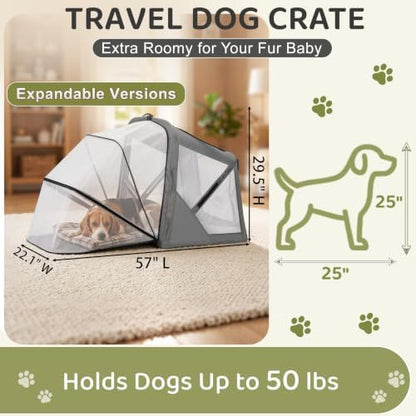 Portable Dog Crate for Car Travel - Image 2