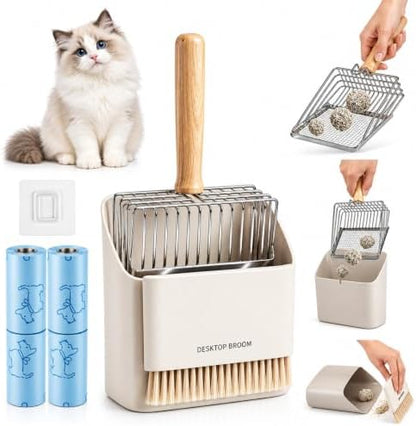 4 Pack Cat Litter Scoop Set，Cat Litter Scooper by Unknown