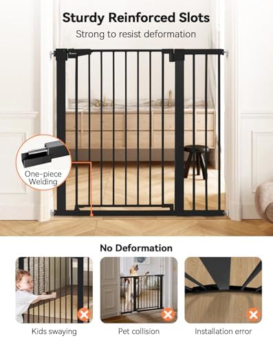 COMOMY 36" Extra Tall Baby Gate - Image 4