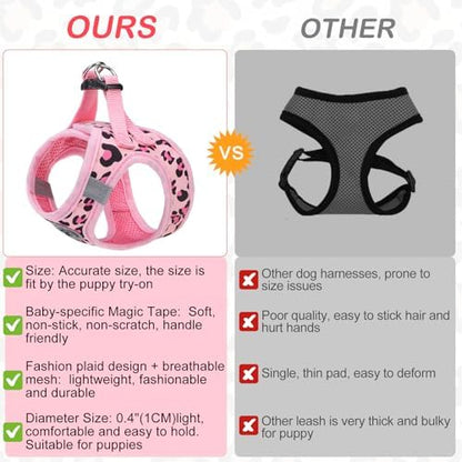 BEAUTYZOO Step in Dog Harness and Leash Set, Reflective Dog Harness No Pull No - Image 5