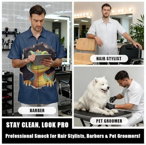 Work Smocks, Professional Design Water & Hair Proof - Image 5