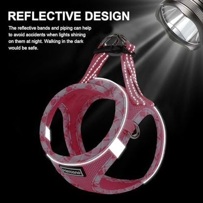Mercano Soft Mesh Dog Harness and Leash Set, Step-in Reflective Breathable - Image 6
