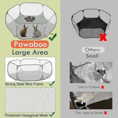 Pawaboo Small Animals Playpen - Image 3