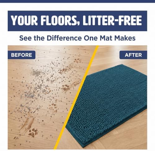 Muddy Mat® | Cat Litter Mat Runner 24"x60", Litter Trapping Mat, Super - Image 2
