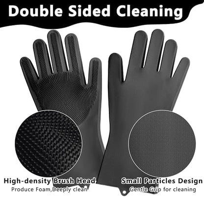 Pet Grooming Gloves—Dog Washing Gloves - Image 4