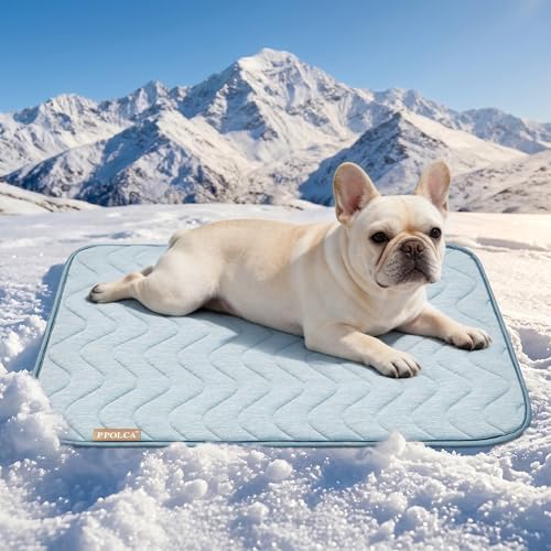 PPOLCA Waterproof Cooling Mat for Small Dogs 18x24 by PPOLCA