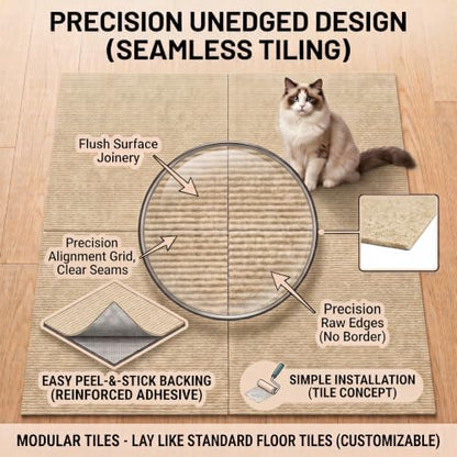 Self Adhesive Cat Scratch Couch Pads - Image 2