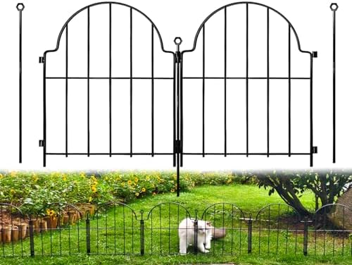 Blingluck Decorative Garden Fence, 17in x 27.5ft, by Blingluck