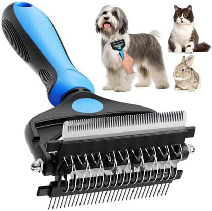 3-in-1 Professional Pet Grooming Brush by AXEFUN