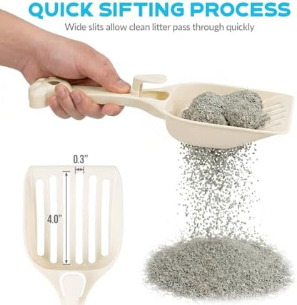 Depets Cat Litter Scoop, Kitty Litter Scooper - Image 3