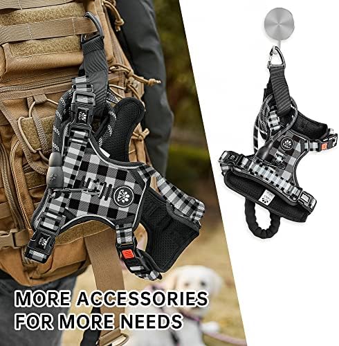 NESTROAD Dog Harness for Medium Sized Dog, No Pull Dog Vest Harness Set - Image 6