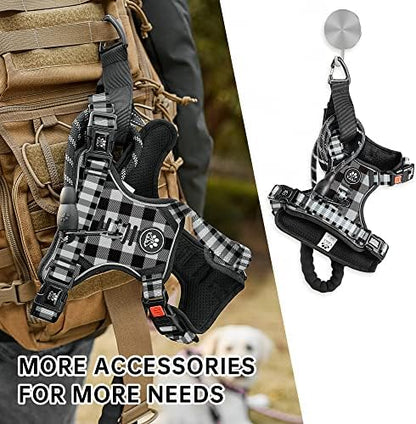 NESTROAD Dog Harness for Medium Sized Dog, No Pull Dog Vest Harness Set - Image 6