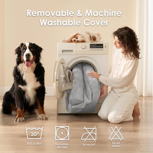 EHEYCIGA Large Dog Bed Memory Foam - Image 5
