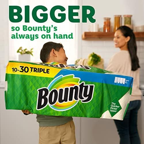Bounty Select-A-Size Paper Towels, 8 Double Plus Rolls = 20 Regular Rolls - Image 7