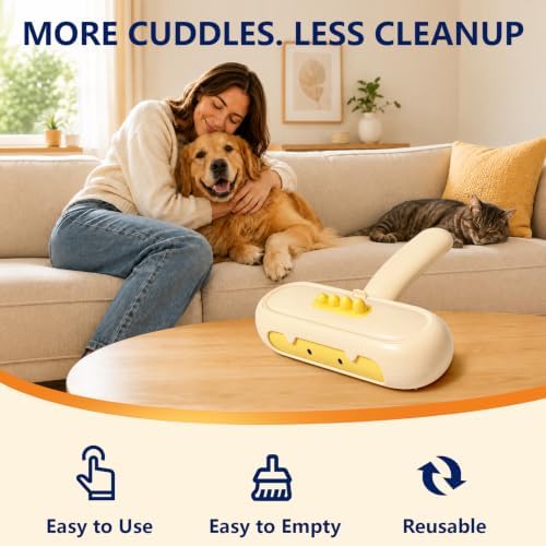 Pet Hair Remover Tool – Reusable Lint Roller - Image 7