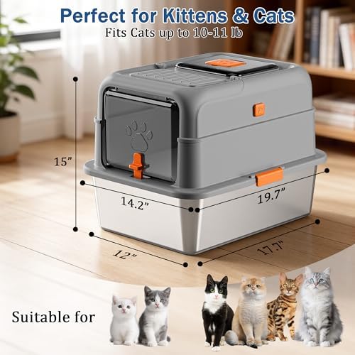 Stainless Steel Cat Litter Box - Image 2