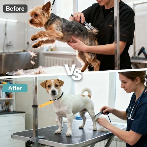 2Pcs Dog Grooming Loop, Adjustable, Sky Blue - Image 4