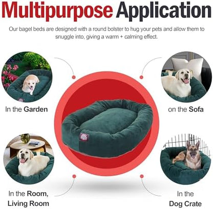 Majestic Pet Micro Velvet Dog Bed, 32 Inch Medium - Image 5