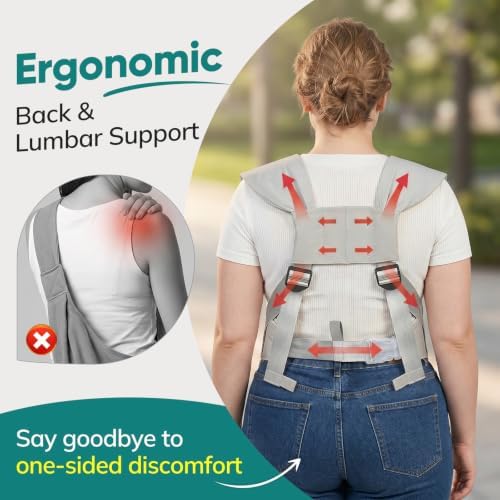 Dog Sling Carrier Front with Thicken Bottom Support - Image 2