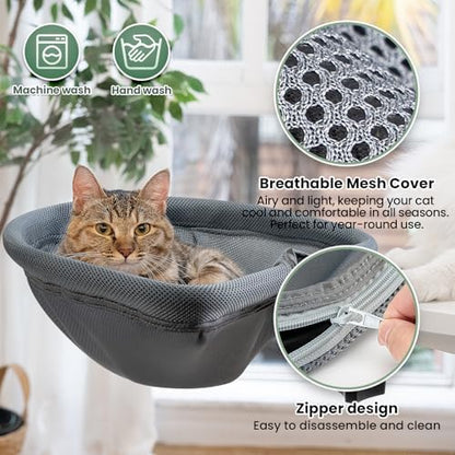 JUNSPOW Cat Desk Bed One-Click Folding, Maximum Holds 40lb - Image 5