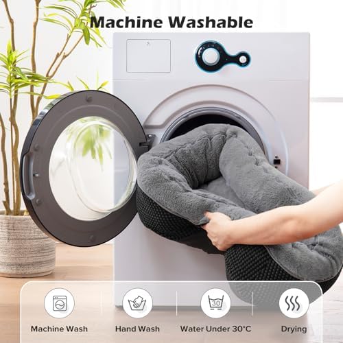 INVENHO Small Dog Bed Orthopedic Warming Soft Calming Sleeping Durable - Image 6