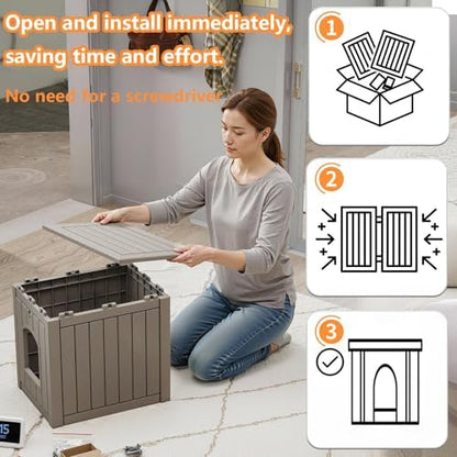 PatioZen Cat Litter Box Enclosure - Image 4