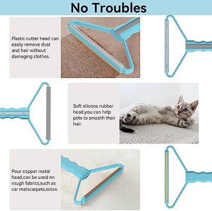 Lint Remover, Pet Hair Remover, Carpet Rake - Image 5