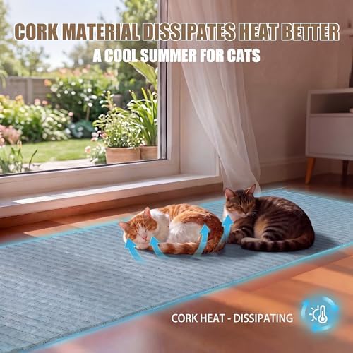 Natural Cork-Cat Scratch Pad-Cat Scratch Mat Rug-Avoid Cat Couch Protector-Cat - Image 7