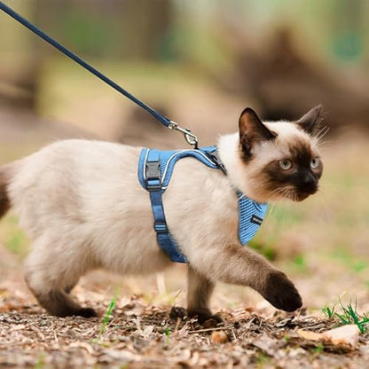 Cat Harness and Leash Set for Walking Escape Proof, Improved Four Place - Image 6