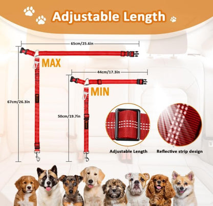 Laqibak Removable Dog Seat Belt Harness - Image 7