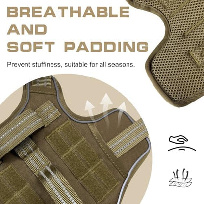 Dog Harness, Tactical No Pull for Small Sized Dog - Image 5