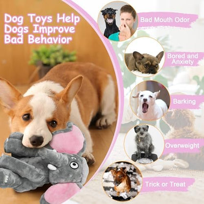 Letsmeet Plush Large Dog Toys - Image 4