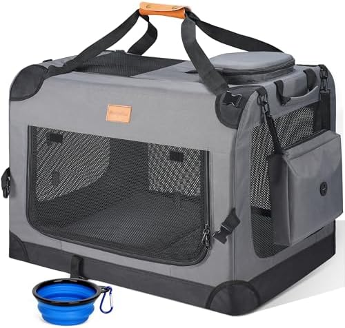Morpilot 24-inch Portable Collapsible Dog Crate by Morpilot