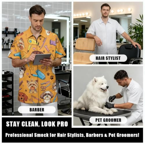 Work Smocks, Professional Design Water & Hair Proof - Image 3