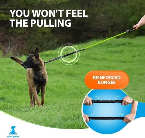SparklyPets Heavy Duty Bungee Rope Leash - Image 4