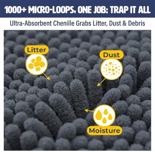 Muddy Mat® | Cat Litter Mat Runner 24"x60", Litter Trapping Mat, Super - Image 5