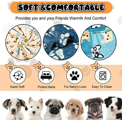 Rezutan 3 Pack Premium Soft Dog Blanket - Image 2