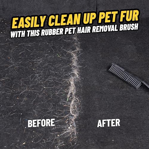 Chemical Guys Professional Rubber Pet Hair Removal Brush – Multi Surface - Image 2