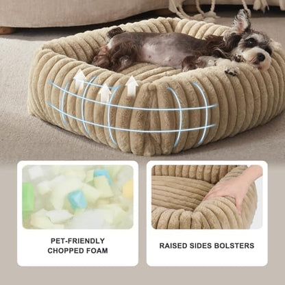 FURTIME Dog Bed Medium Size Dog, Washable Orthopedic Pet Bed - Image 2