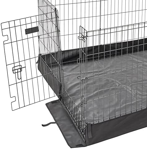 MidWest Homes for Pets Square Exercise Pen Fabric Mesh Bottom - Image 3