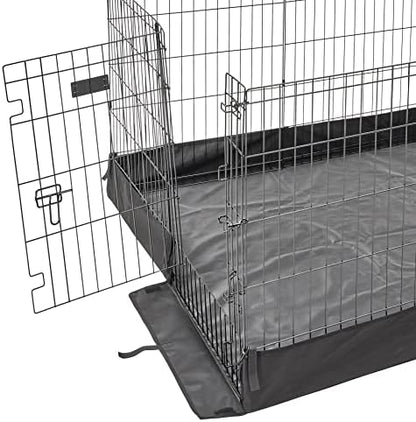 MidWest Homes for Pets Square Exercise Pen Fabric Mesh Bottom - Image 3